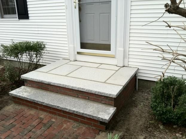 A recent masonry job in the  area